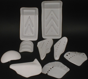 Custom Thermoformed & compression molded Foam parts, items