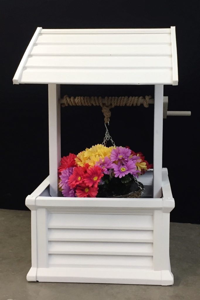 Wishing Well Planter Lakeview Molded Plastics